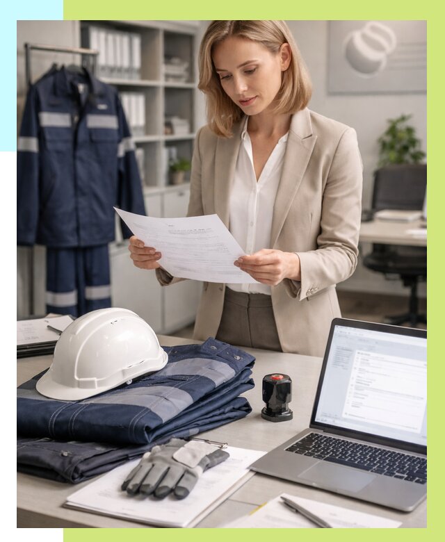 Сертификация спецодежды в Красноуфимске от 7110 р. | Алешин-Крф