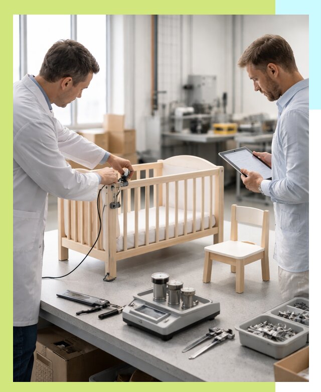 Сертификация детской мебели и проверка безопасности в Красноуфимске