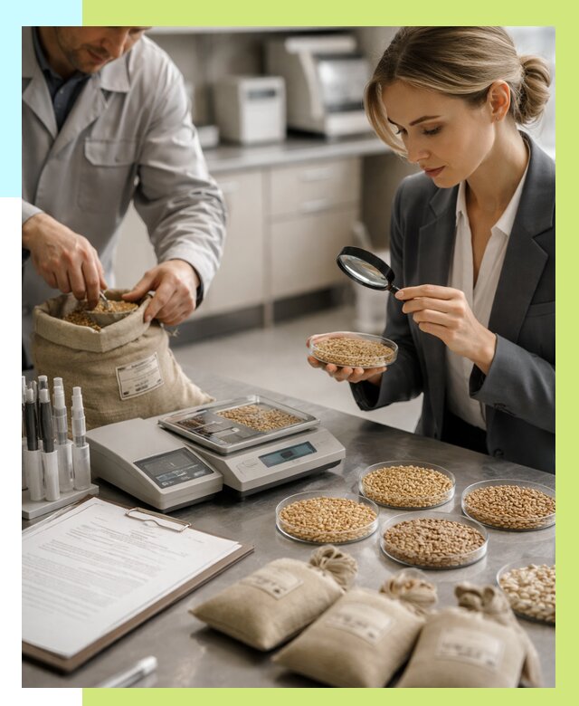 Сертификация зерна в Красноуфимске по цене от 15236 р. | Алешин-Крф