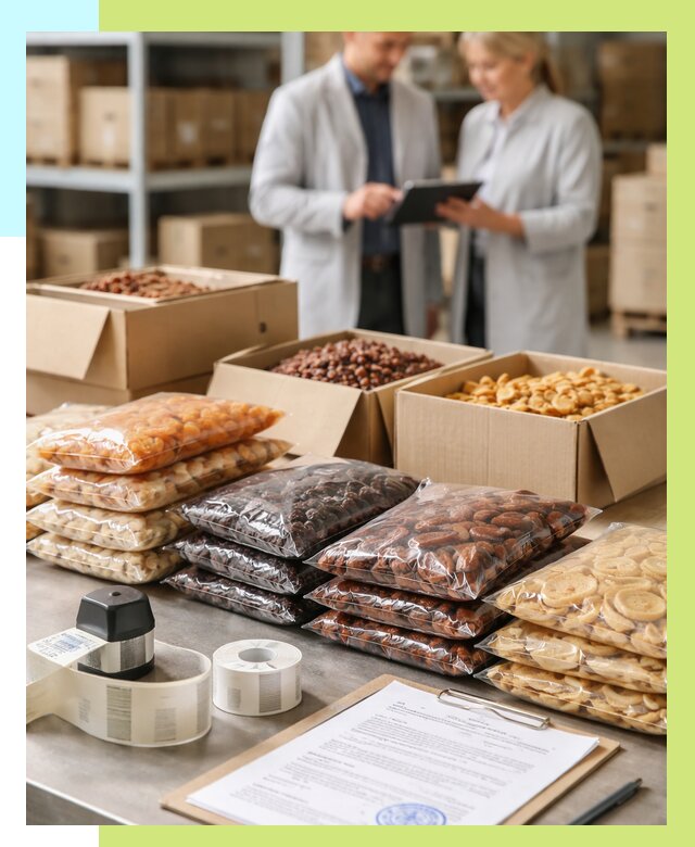 Сертификация сухофруктов в Красноуфимске от 12188 р. | Алешин-Крф под ключ