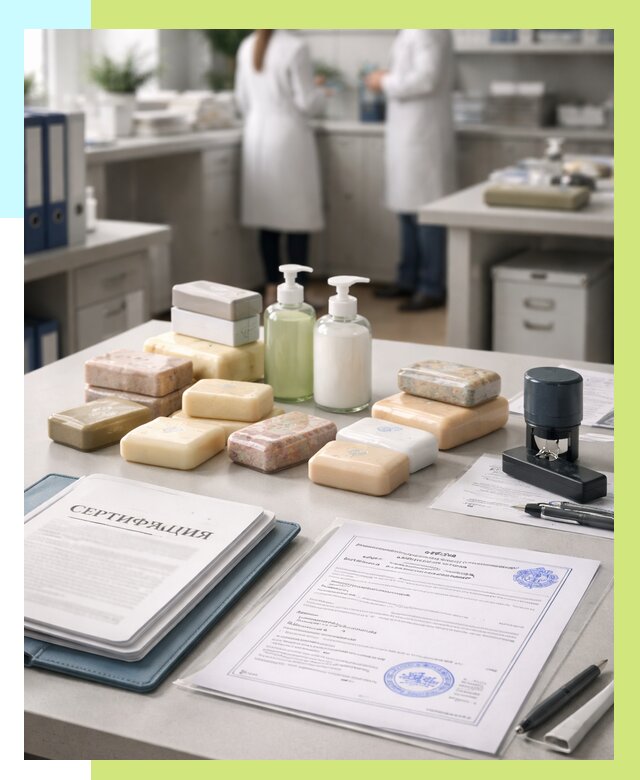 Сертификация мыла и сертификат на мыло в Красноуфимске от 12188 | Алешин-Крф