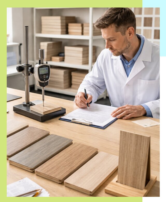 Сертификация ламината с испытаниями и оформлением документов в Красноуфимске