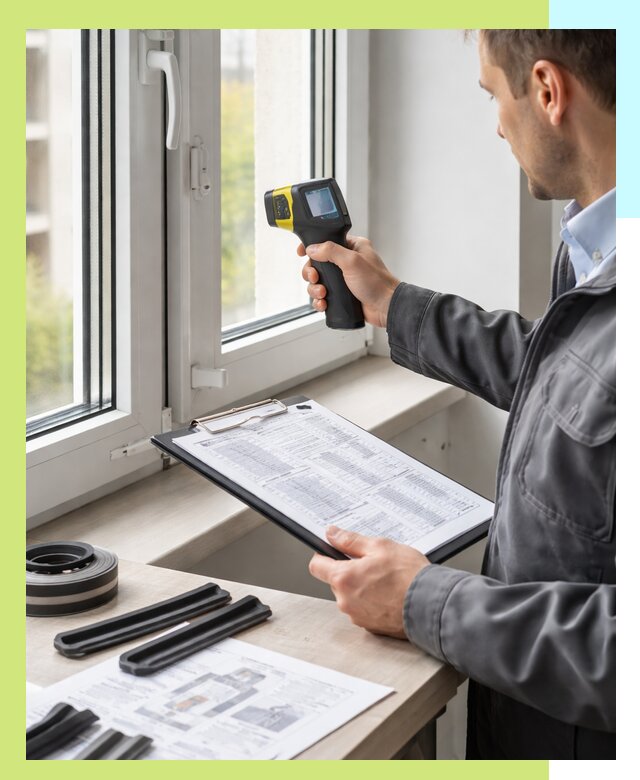 Сертификация окон в Красноуфимске: испытания, сертификаты, декларации