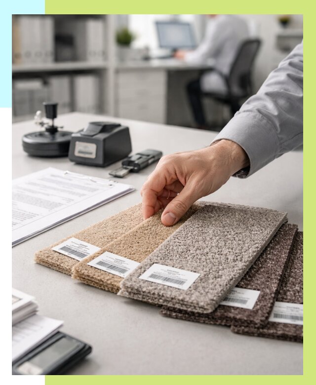 Сертификация ковролина в Красноуфимске от 15236 р., Алешин-Крф