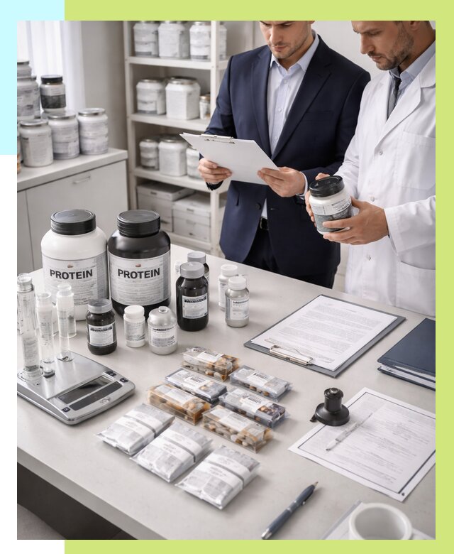 Сертификация спортивного питания в Красноуфимске от 15236 р., Алешин-Крф