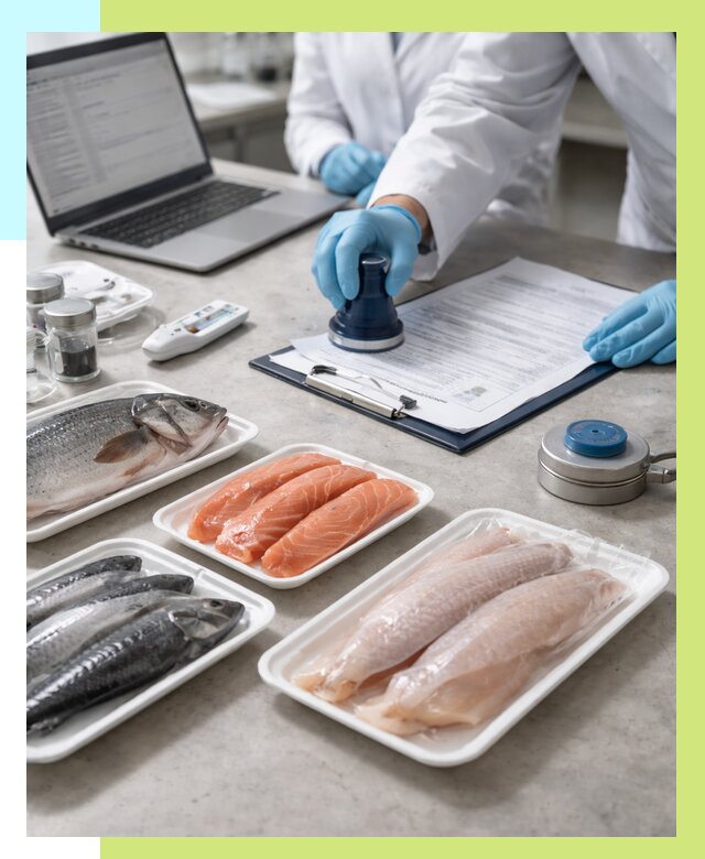 Сертификация рыбы и сертификат в Красноуфимске от 15236 р. | Алешин-Крф