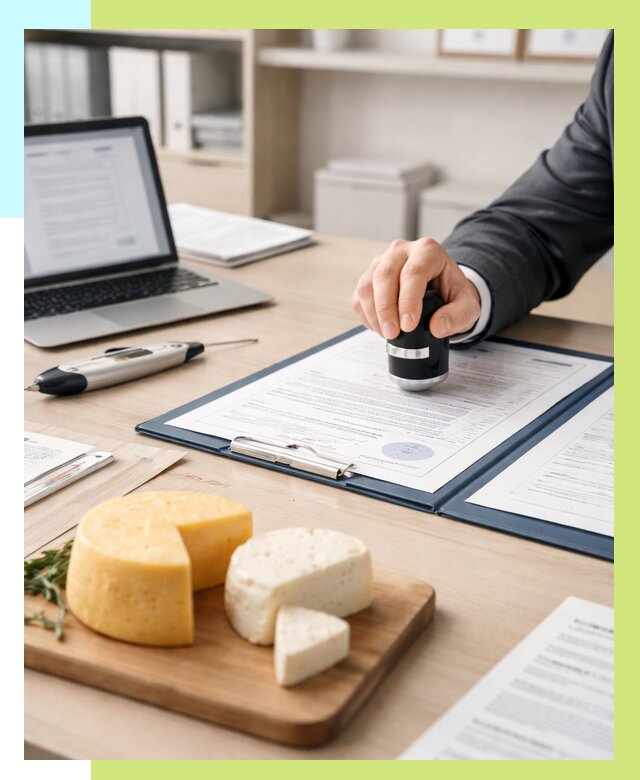 Сертификация сыров в Красноуфимске от 15236 р | Сертификат на сыр Алешин-Крф