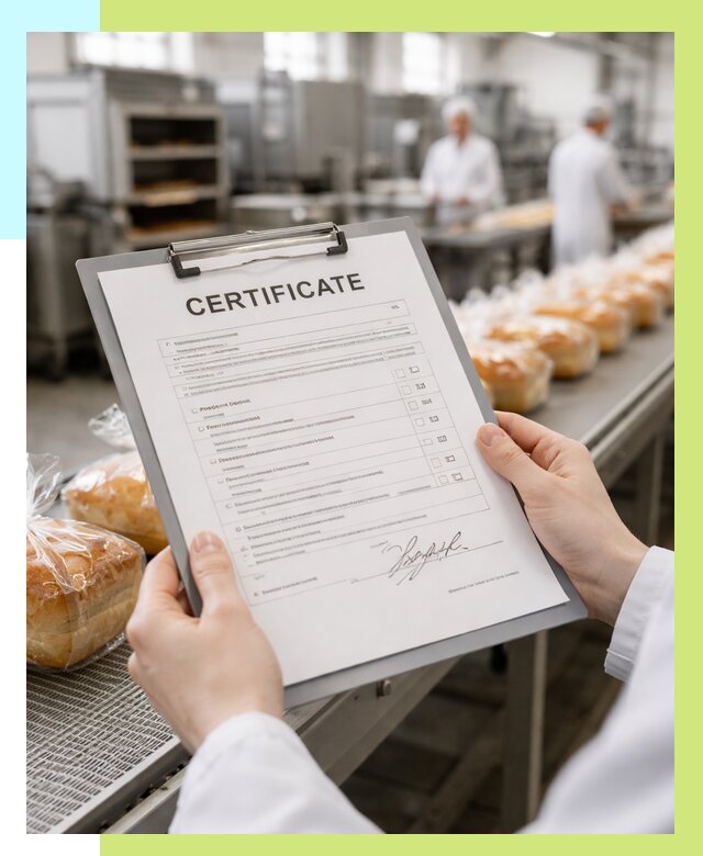 Сертификация хлеба, ТУ и декларация в Красноуфимске от 12188 р. | Алешин-Крф