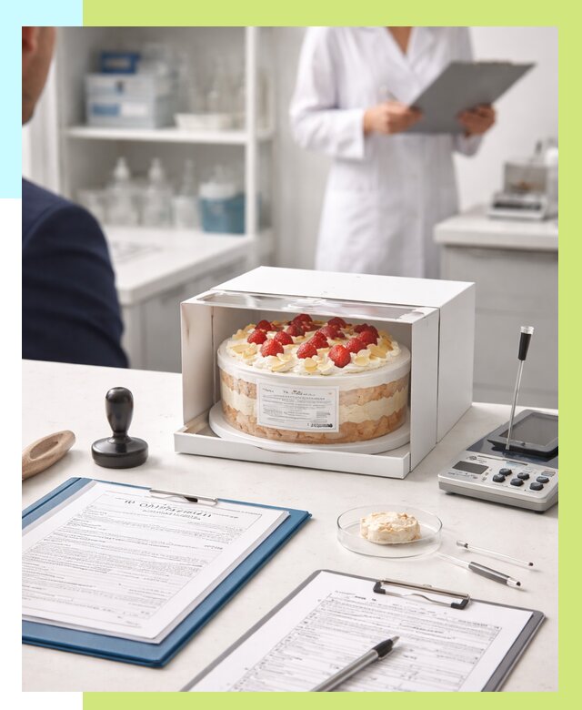 Сертификация тортов в Красноуфимске от 9141 р. заказать | Алешин-Крф