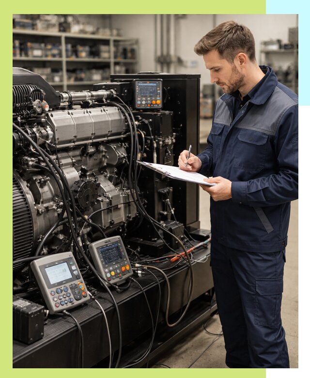 Сертификация дизельных генераторов и их оборудования в Красноуфимске