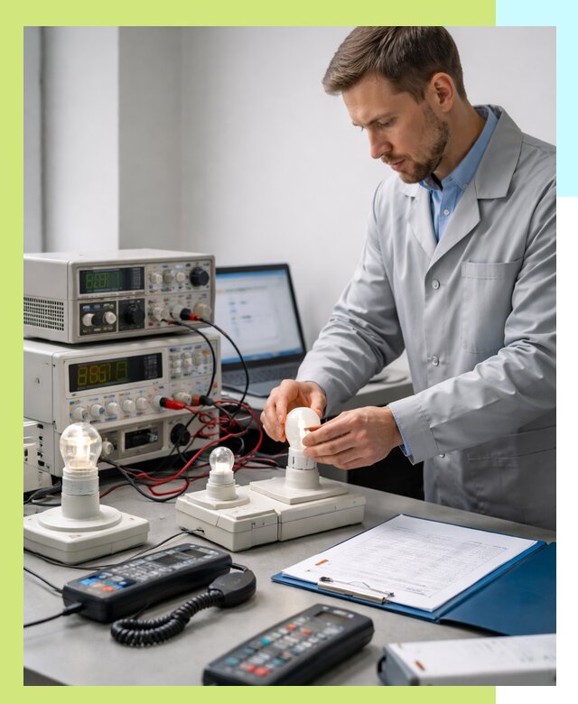 Сертификация ламп и светильников в Красноуфимске по нормативам