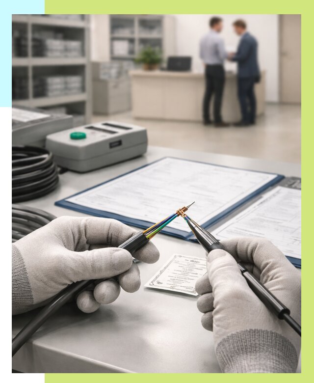 Сертификация провода в Красноуфимске от 18283 р. в Алешин-Крф