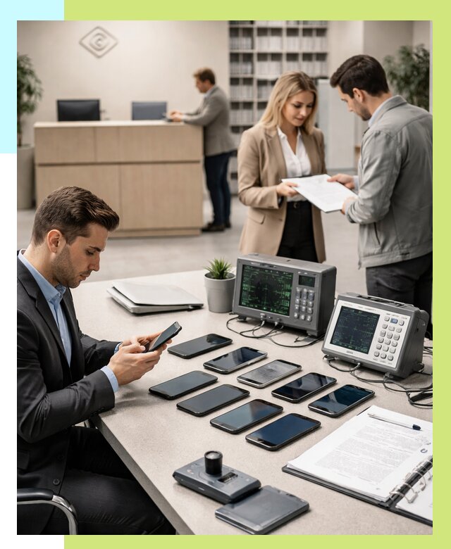 Сертификация телефонов в Красноуфимске от 25393 р. под ключ | Алешин-Крф