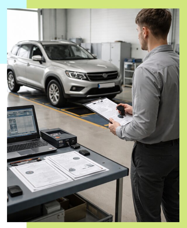 Сертификация транспортных средств в Красноуфимске от 12188 р. | Алешин-Крф