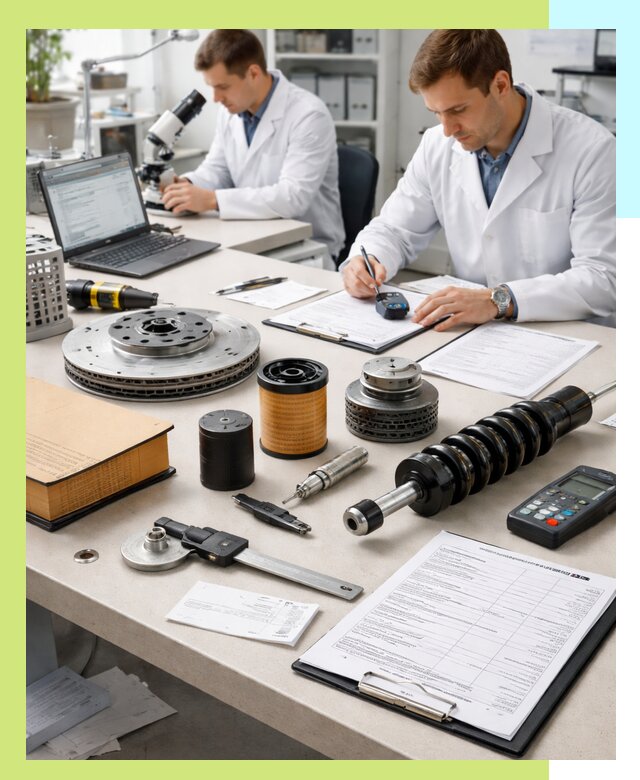 Сертификация автозапчастей и комплектующих в Красноуфимске по ГОСТ