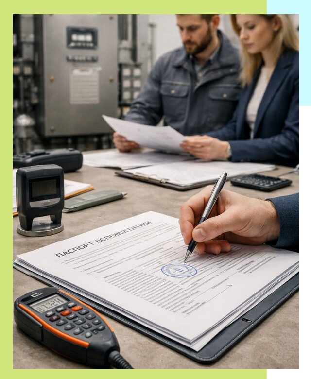 Оформление паспорта эксплуатации оборудования в Красноуфимске