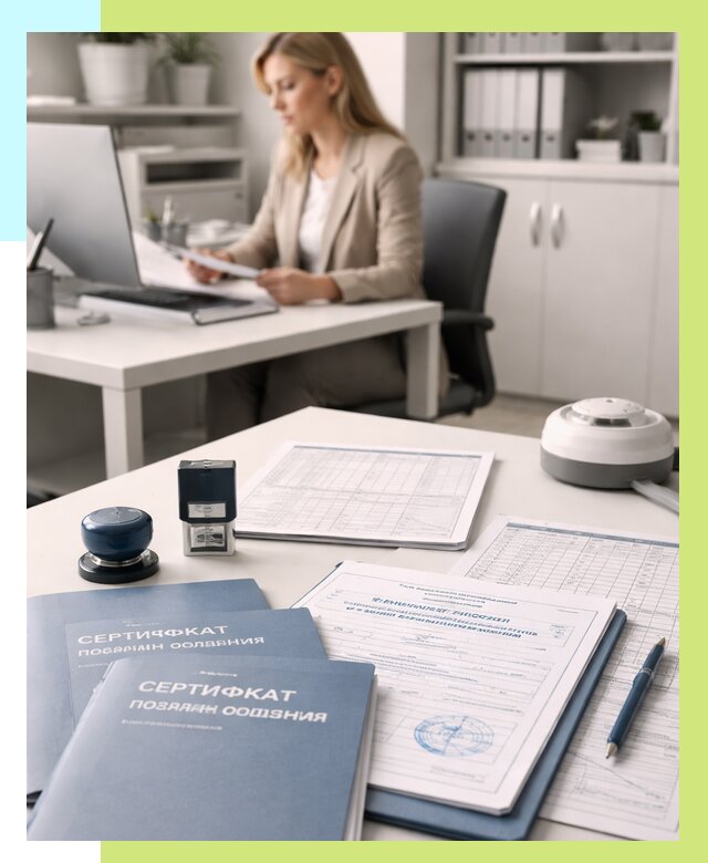 Сертификаты пожарной безопасности в Красноуфимске от 15236 р. | Алешин-Крф