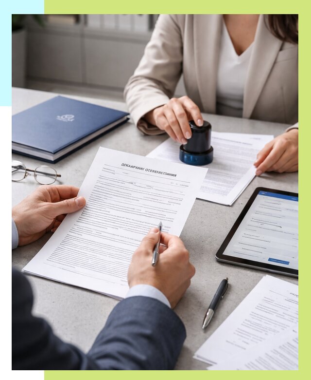 Декларация ГОСТ Р в Красноуфимске от 8633 р оформить в Алешин-Крф