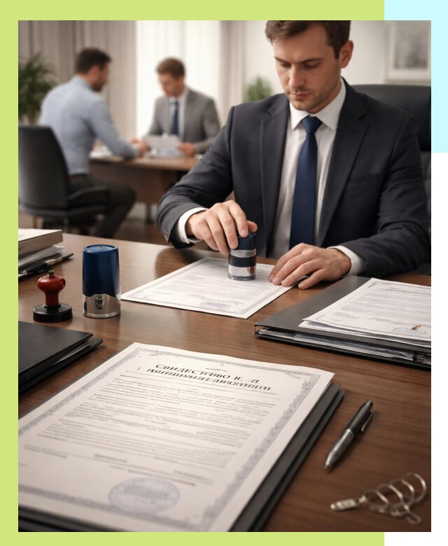 Оформление свидетельства о государственной регистрации в Красноуфимске