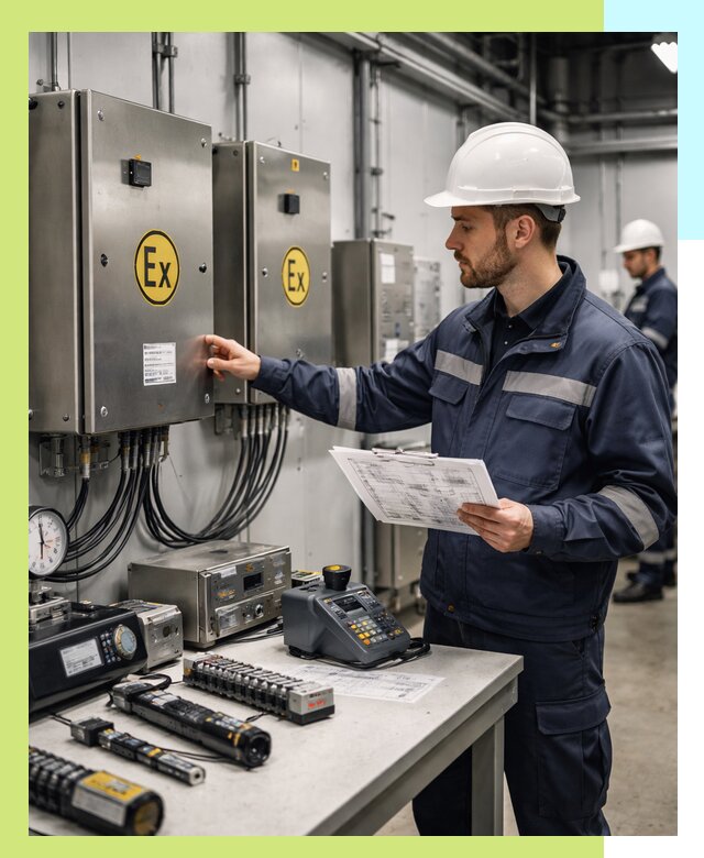 Сертификат взрывозащиты промышленного оборудования в Красноуфимске