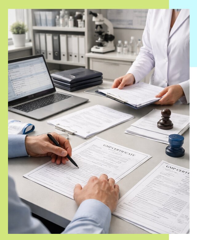 Оформление сертификата GMP в Красноуфимске для фармпроизводства