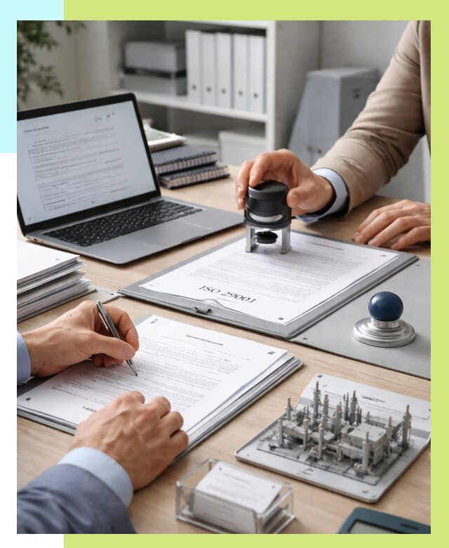 Сертификат ISO 29001 в Красноуфимске под ключ от 76178 р. | Алешин-Крф