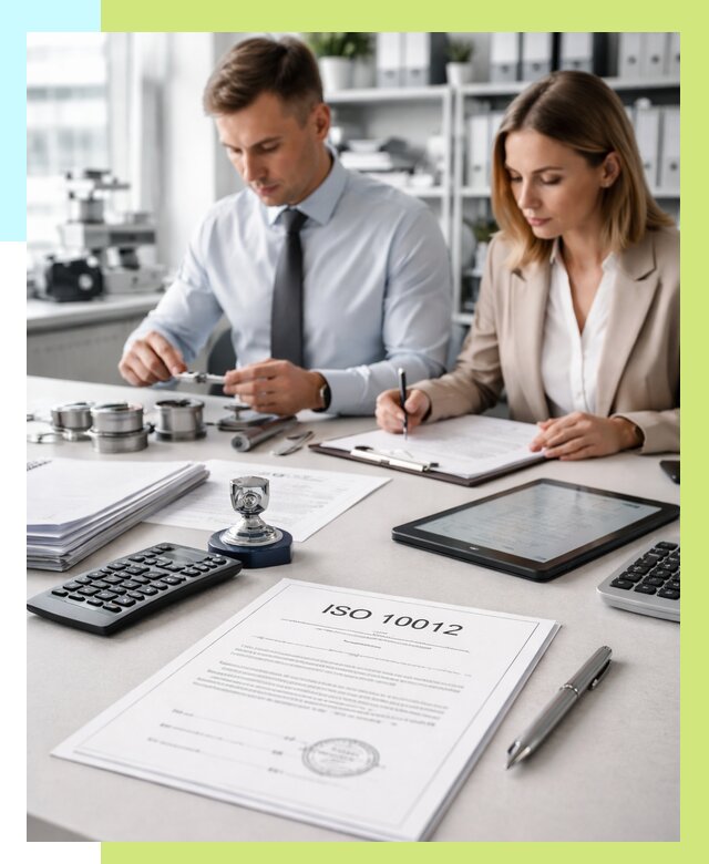 Сертификат ISO 10012 в Красноуфимске от 25393 р. — Алешин-Крф