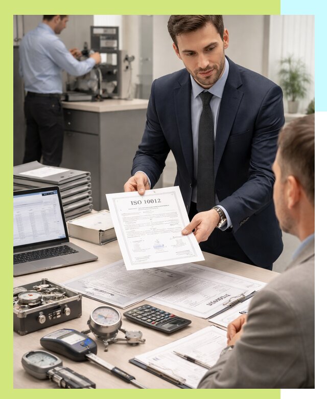 Выдача сертификата ISO 10012 по требованиям метрологии в Красноуфимске